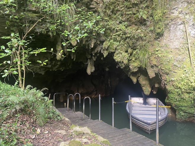 This is my best (and only) picture of the cave