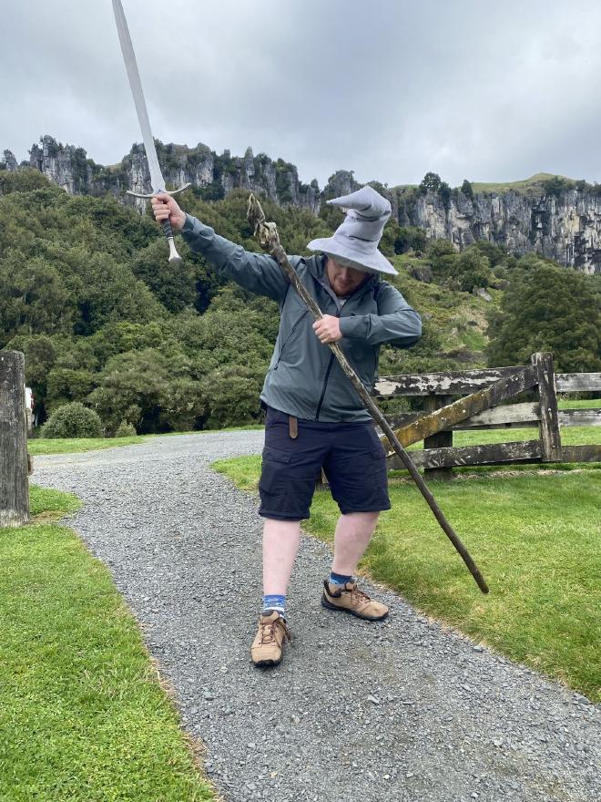 Me, as dabbing Gandalf