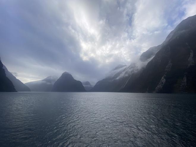 A breathtaking shot of Milford Sound