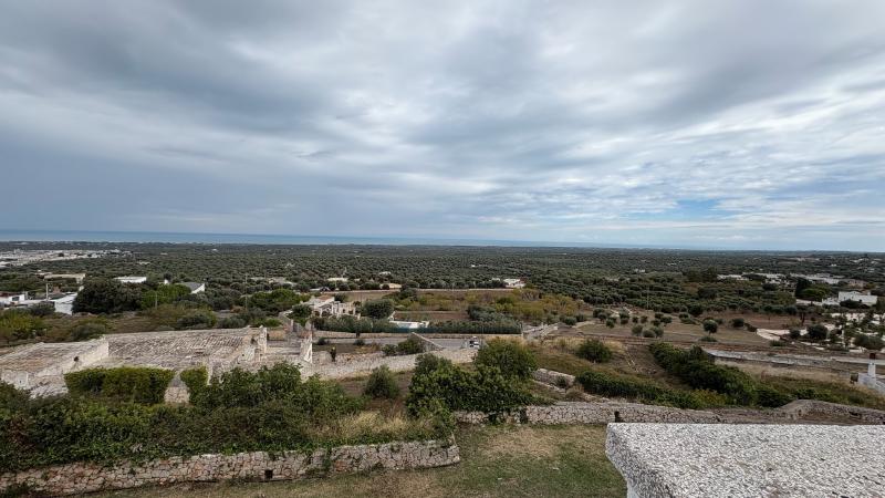 The view from the &lsquo;Viale Oronzo Quaranta&rsquo;