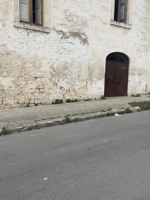 Small electric car in Ostuni