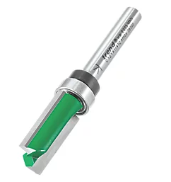 a router bit with a bearing on the top