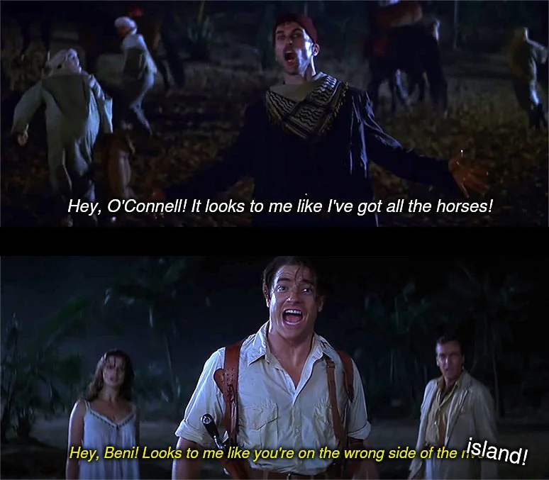Still from The Mummy (1999)